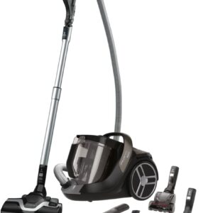 Rowenta Silence Force Cyclonic Aspirateur sans sac, Aspirateur traîneau, Haute Performance, Silencieux, Elégant, Capacité 2,5 L, Accessoires Poils d'Animaux, Fabriqué en France RO7260EA