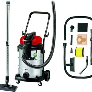 Aspirateur eau et poussière Einhell TE-VC 2230 SA (1150W, réservoir 30L, prise synchro OEP, Livré avec accessoires)
