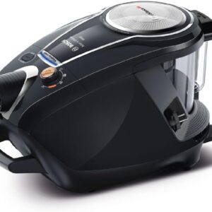 Bosch Household Appliances Series 8, BGS7MS64, Aspirateur traîneau sans sac ProSilence, extrêmement silencieux, technologie SensorBagless et système de nettoyage de filtre intelligent, noir