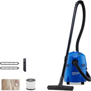 Nilfisk Buddy II Aspirateur eau et poussière 12 L pour maison, jardin et voiture - Utilisation intérieure et extérieure (1200 W)