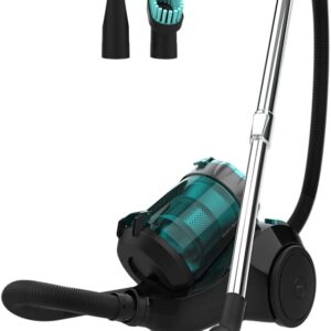 Aspirateur sans sac multicyclonique Cecotec Conga Rockstar, aspirateur traîneau puissant 800 W, multicyclonique, capacité 2,5 L, filtre haute efficacité, tube métallique, 2 accessoires
